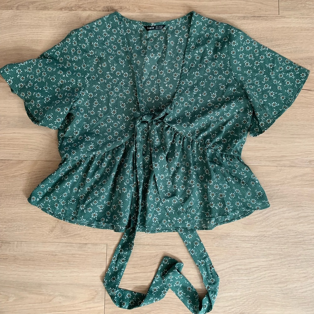 Tie Up Dress Shirt